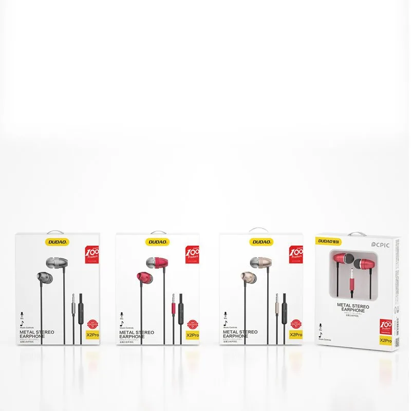 Căști intraauriculare cu mufă mini jack de 3,5 mm, gri 3