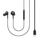 AKG žičane intra-aurikularne slušalice, USB-C priključak, crne