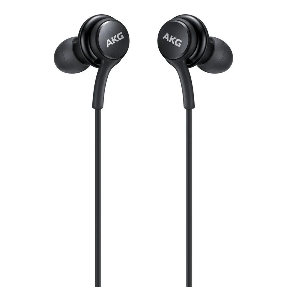 Przewodowe słuchawki dokanałowe AKG złącze USB-C czarny 11