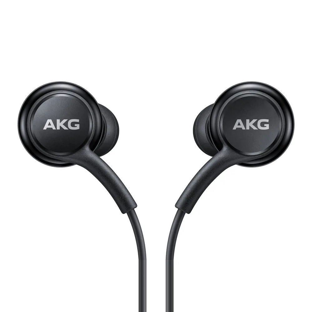 Przewodowe słuchawki dokanałowe AKG złącze USB-C czarny 3