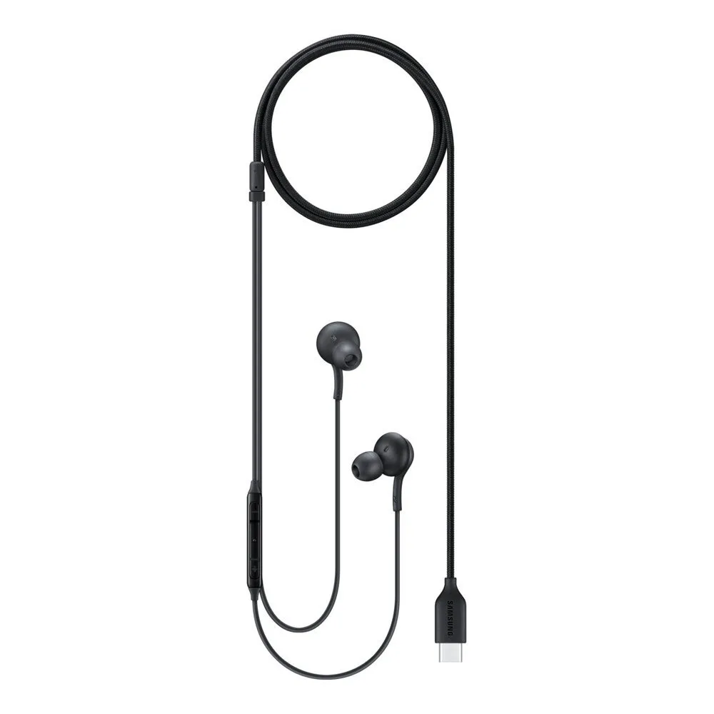 Przewodowe słuchawki dokanałowe AKG złącze USB-C czarny 7