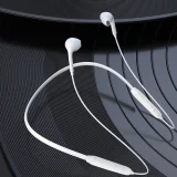 Căști Bluetooth fără fir cu ventuză magnetică, alb 5