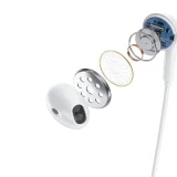 Căști Bluetooth fără fir cu ventuză magnetică, alb 6