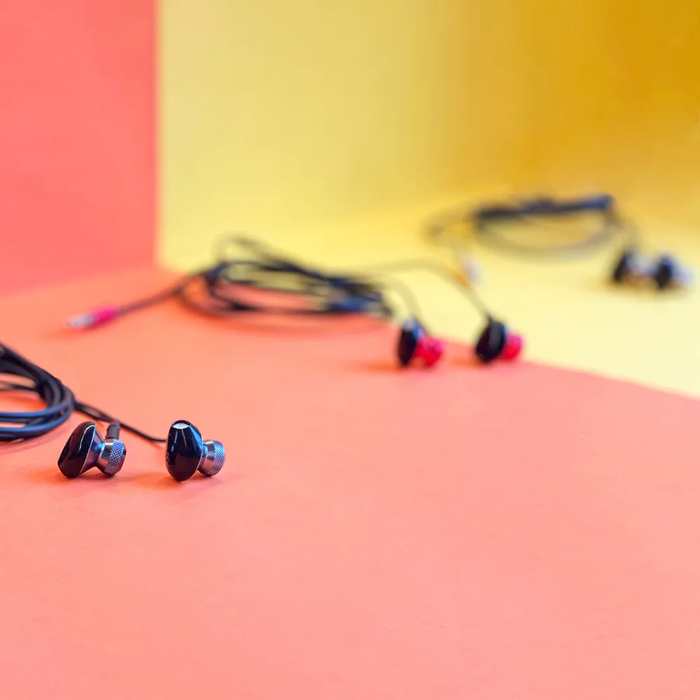 Metal wired earbuds, 3.5 mm mini jack, gray 8