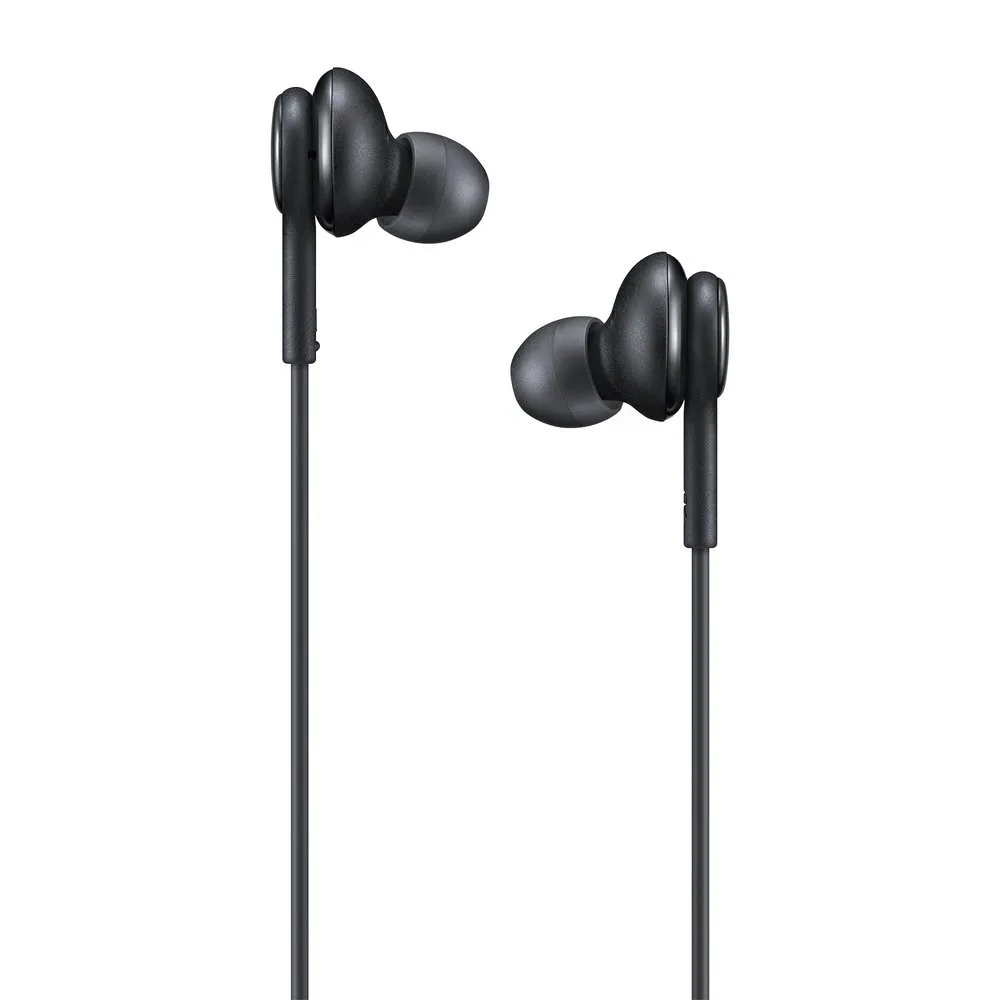 3.5mm mini-jack in-ear headphones with remote and microphone, black 3