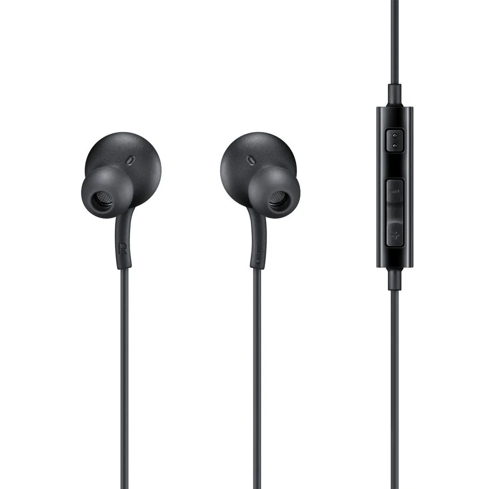 3.5mm mini-jack in-ear headphones with remote and microphone, black 4