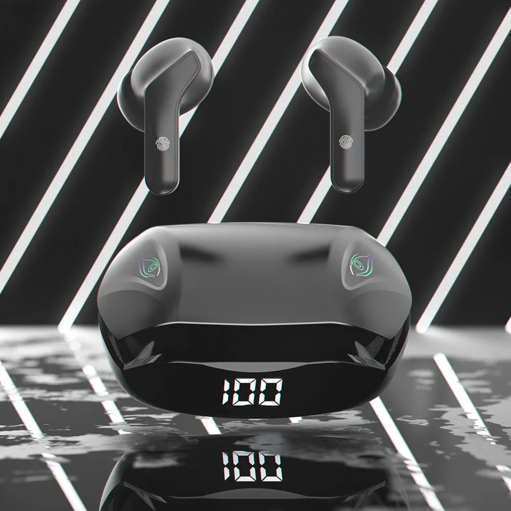 TWS Bluetooth 5.2 bežične slušalice za uho - Žute 4