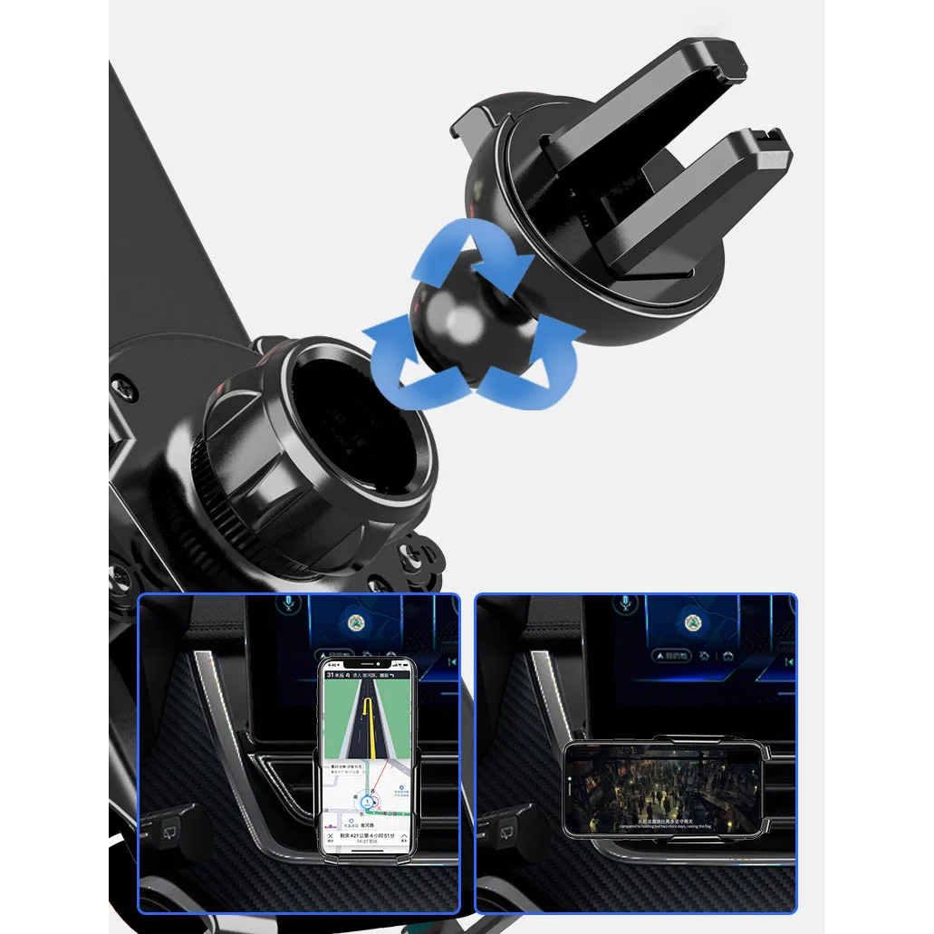 Universal Gravity Car Phone Mount, Dark Gray 7