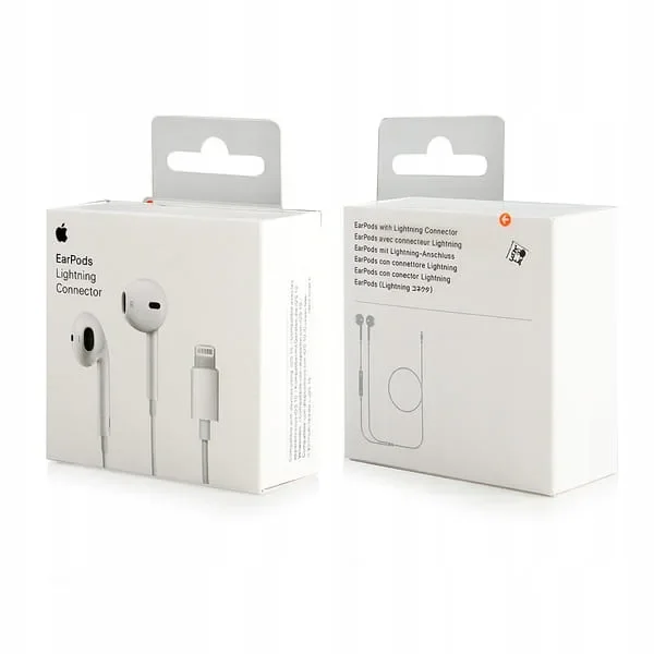 Apple EarPods Lightning csatlakozóval iPhone-hoz, fehér