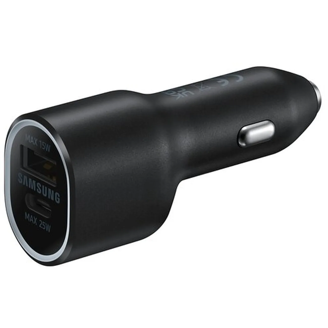 Autós töltő szivargyújtó aljzathoz, 2x USB, 25 W, fekete