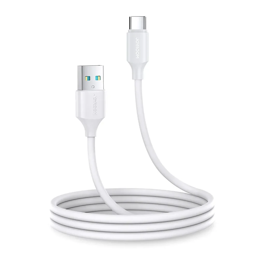 Flexibles, strapazierfähiges USB-C-Kabel zum Laden und für die Datenübertragung, 1 m, weiß