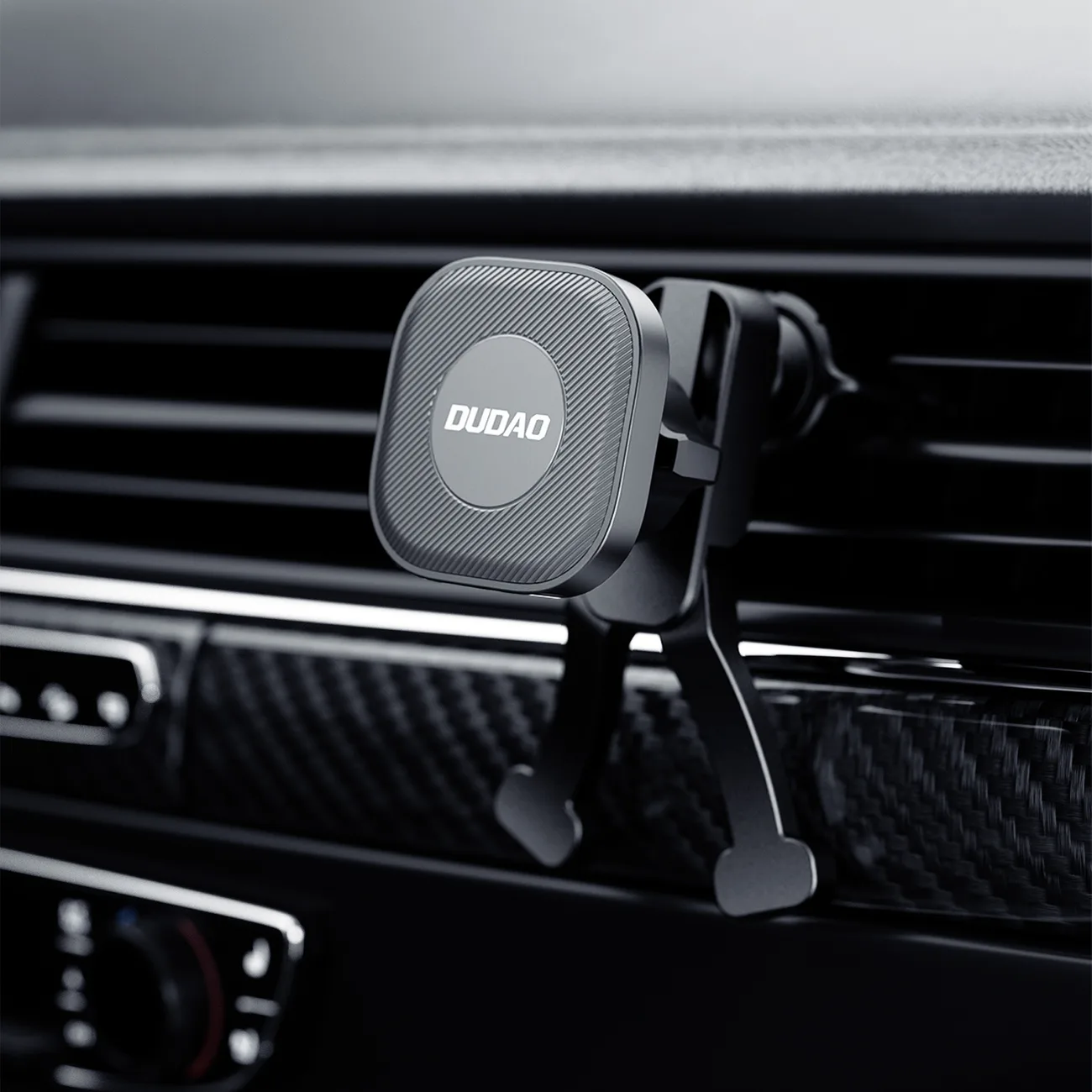 Suport magnetic pentru mașină F6Pro pentru gura de aerisire, negru 7