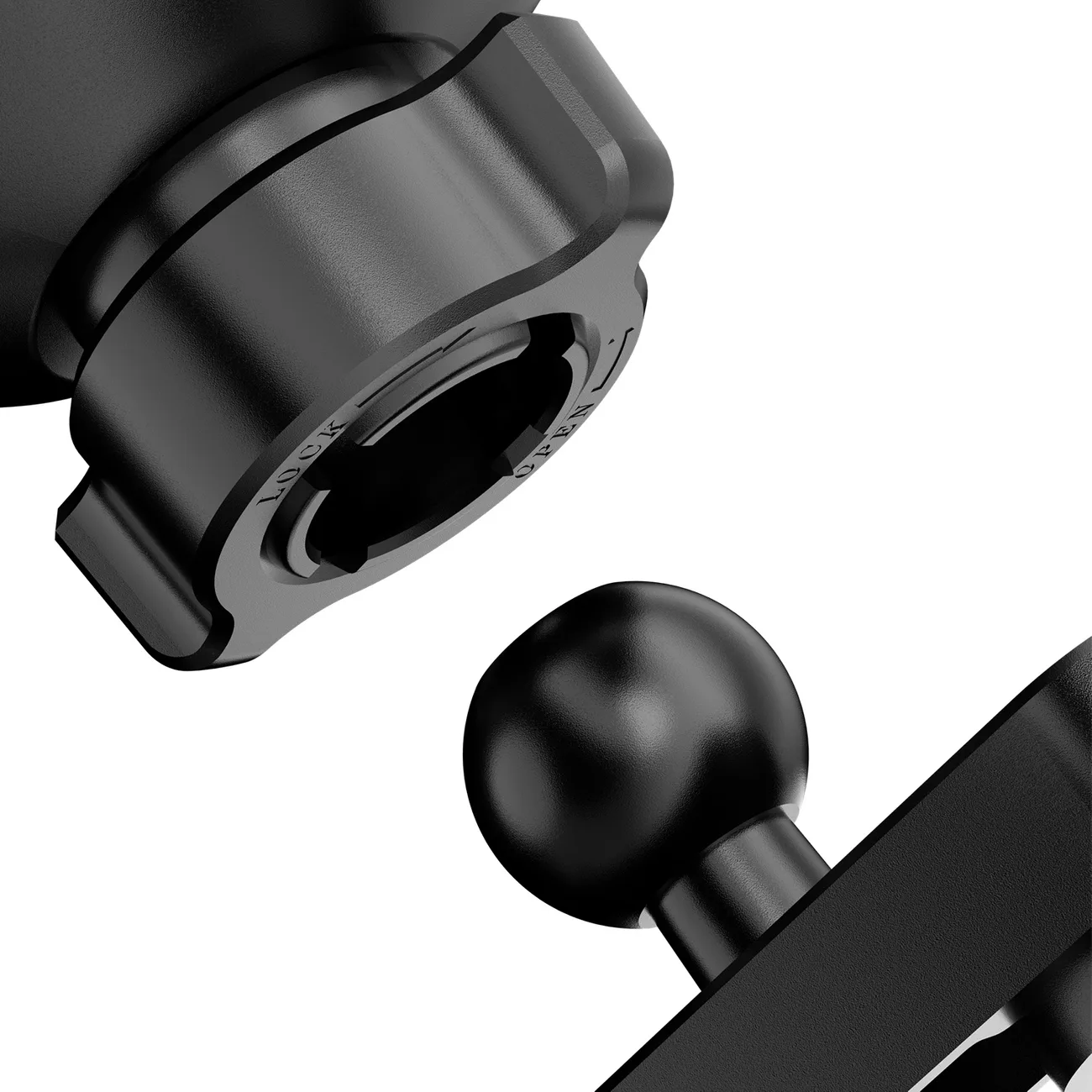Suport magnetic pentru mașină F6Pro pentru gura de aerisire, negru 8