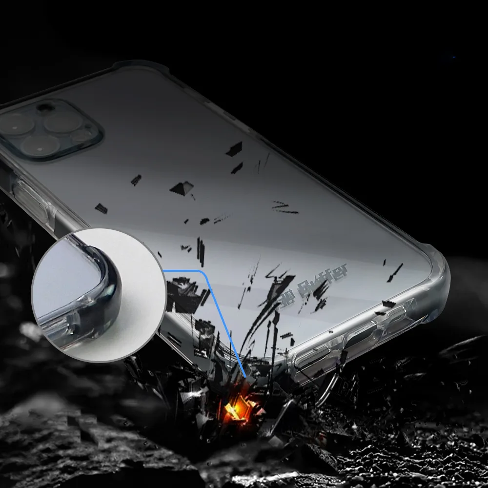 6-in-1 Protective Kit for iPhone 11 PRO Max: Case, Screen and Camera Glass, D30 Buffer Applicator 4