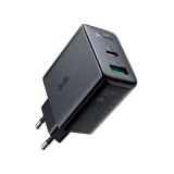 Ładowarka sieciowa USB-C USB 32W PPS PD QC 3.0 AFC FCP czarny 2