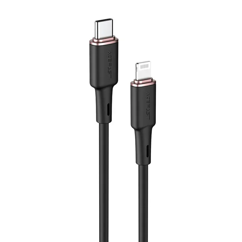 MFI-zertifiziertes USB-C-zu-Lightning-Kabel für iPhone, 30 W, 3 A, 1,2 m, schwarz MFI-zertifiziertes USB-C-zu-Lightning-Kabel für iPhone, 30 W, 3 A, 1,2 m, schwarz