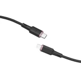 MFI-zertifiziertes USB-C-zu-Lightning-Kabel für iPhone, 30 W, 3 A, 1,2 m, schwarz 2
