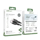 MFI-zertifiziertes USB-C-zu-Lightning-Kabel für iPhone, 30 W, 3 A, 1,2 m, schwarz 5