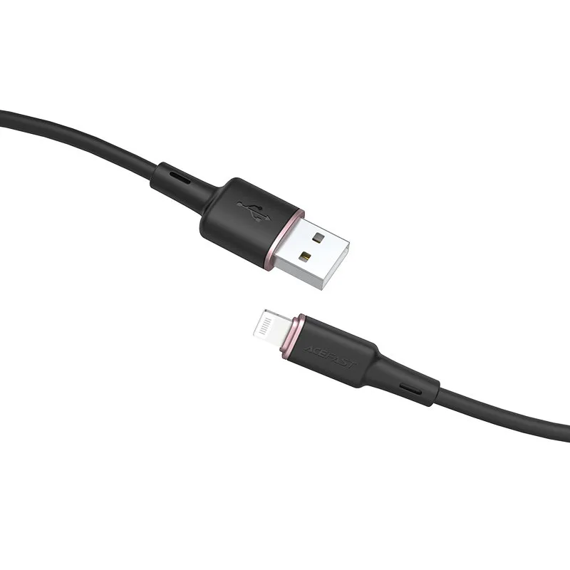MFI-certified USB-C to Lightning cable for iPhone, 2.4A, 1.2m, black 2