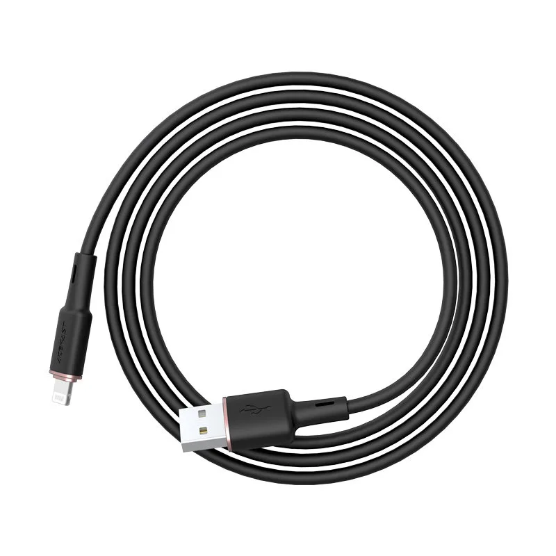 MFI-certified USB-C to Lightning cable for iPhone, 2.4A, 1.2m, black 3