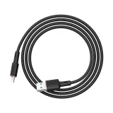 Kabel przewód do iPhone MFI USB - Lightning 2.4A 1.2m czarny 3