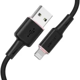 Kabel przewód do iPhone MFI USB - Lightning 2.4A 1.2m czarny 9
