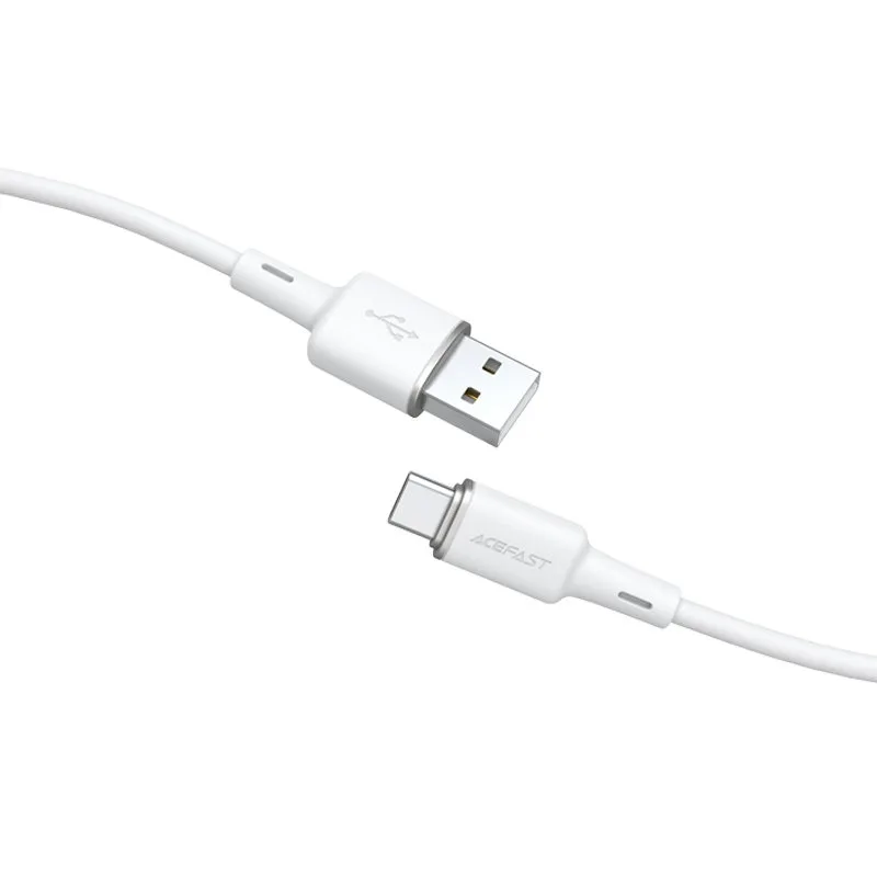 USB to USB-C cable, 3A, 1.2m, white 2