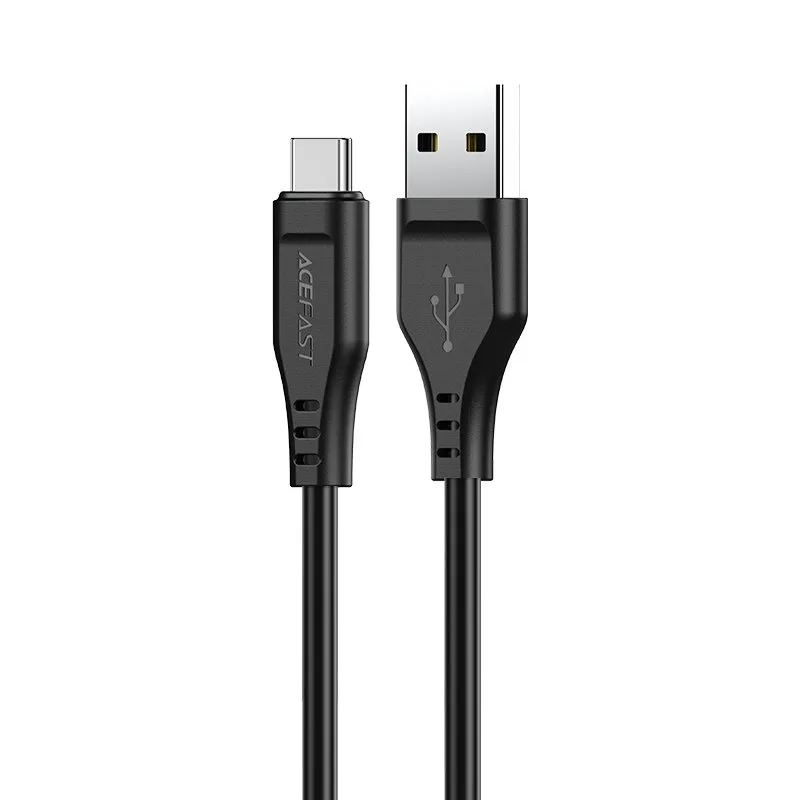 USB na USB-C kabel 3A, 1,2 m, crni USB na USB-C kabel 3A, 1,2 m, crni