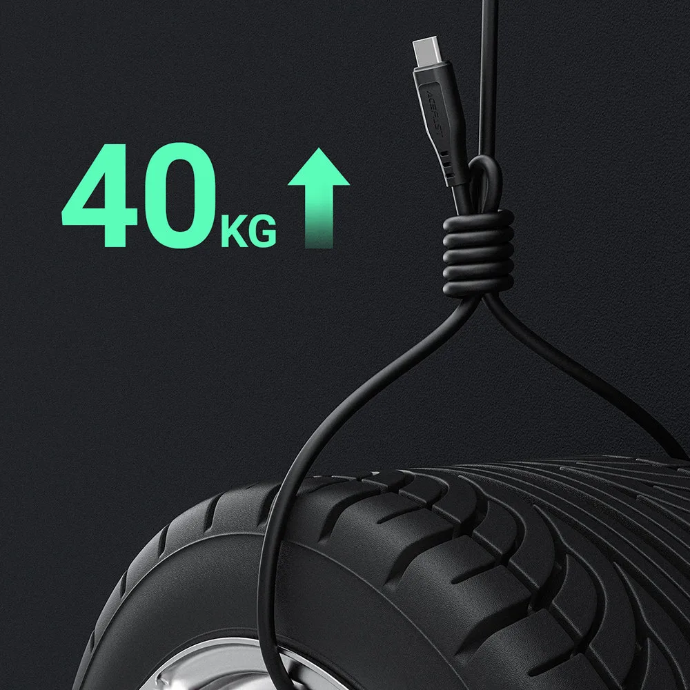 USB na USB-C kabel 3A, 1,2 m, crni 10