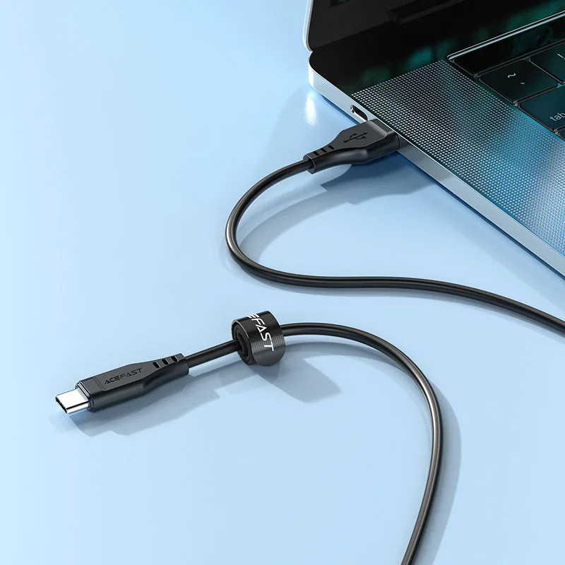 USB na USB-C kabel 3A, 1,2 m, crni 6