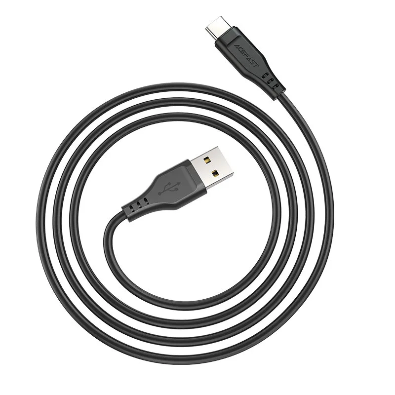 USB to USB-C 3A 1.2m cable, white 3