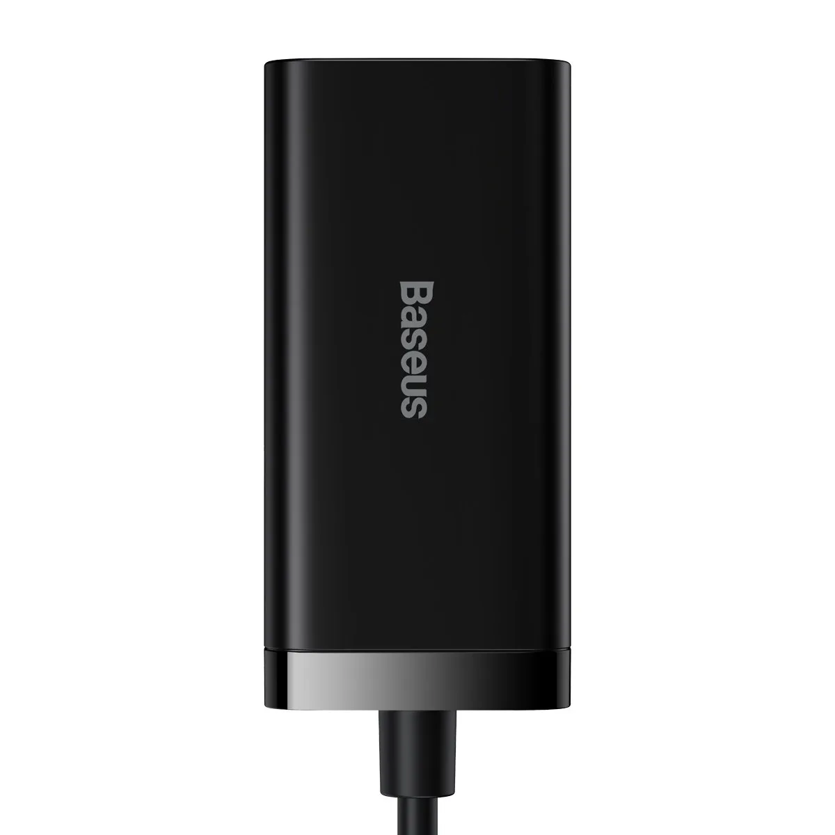Rýchla univerzálna nabíjačka GaN do zásuvky 2x USB-C 2x USB 100 W QC 4.0+ AFC čierna 2