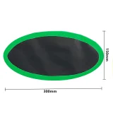 Vízálló PVC strandtáska vállpánttal, 11 l – zöld 3