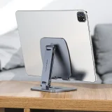Sklopivi stalak, držač, ležište za telefon, sivi 8