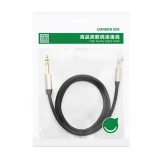 TRS audio adapter kabel: 3,5 mm mini jack na 6,35 mm priključak, 2 m, sivi 5