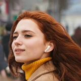 HiTune T3 WS106 TWS ANC bežične Bluetooth slušalice, bijele 4
