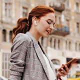 HiTune T3 WS106 TWS ANC bežične Bluetooth slušalice, bijele 6