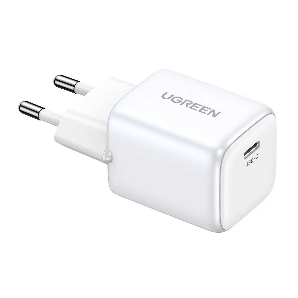 Szybka ładowarka sieciowa GaN 1x USB-C 30W PD Nexode Mini biała 4