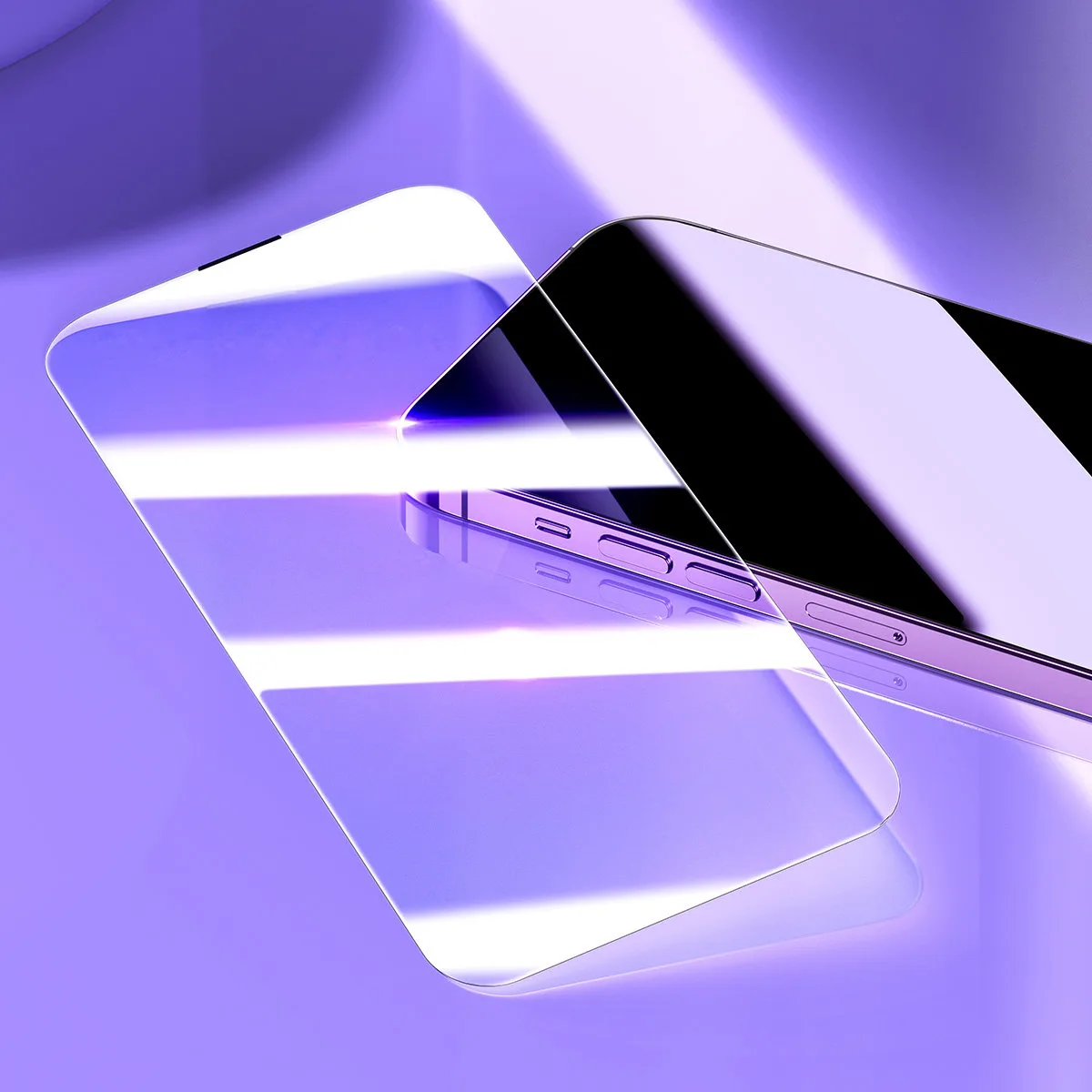 Kaljeno staklo za cijeli zaslon za iPhone 14 Pro s poklopcem za zvučnike od 0,3 mm 10