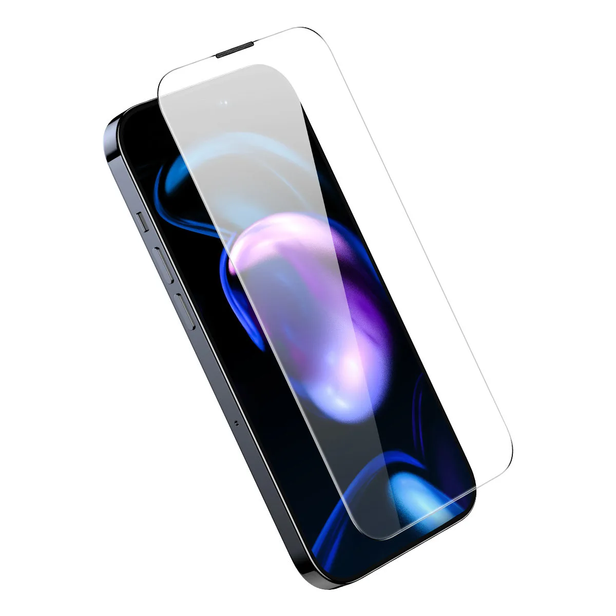 Kaljeno staklo za cijeli zaslon za iPhone 14 Pro s poklopcem za zvučnike od 0,3 mm 4