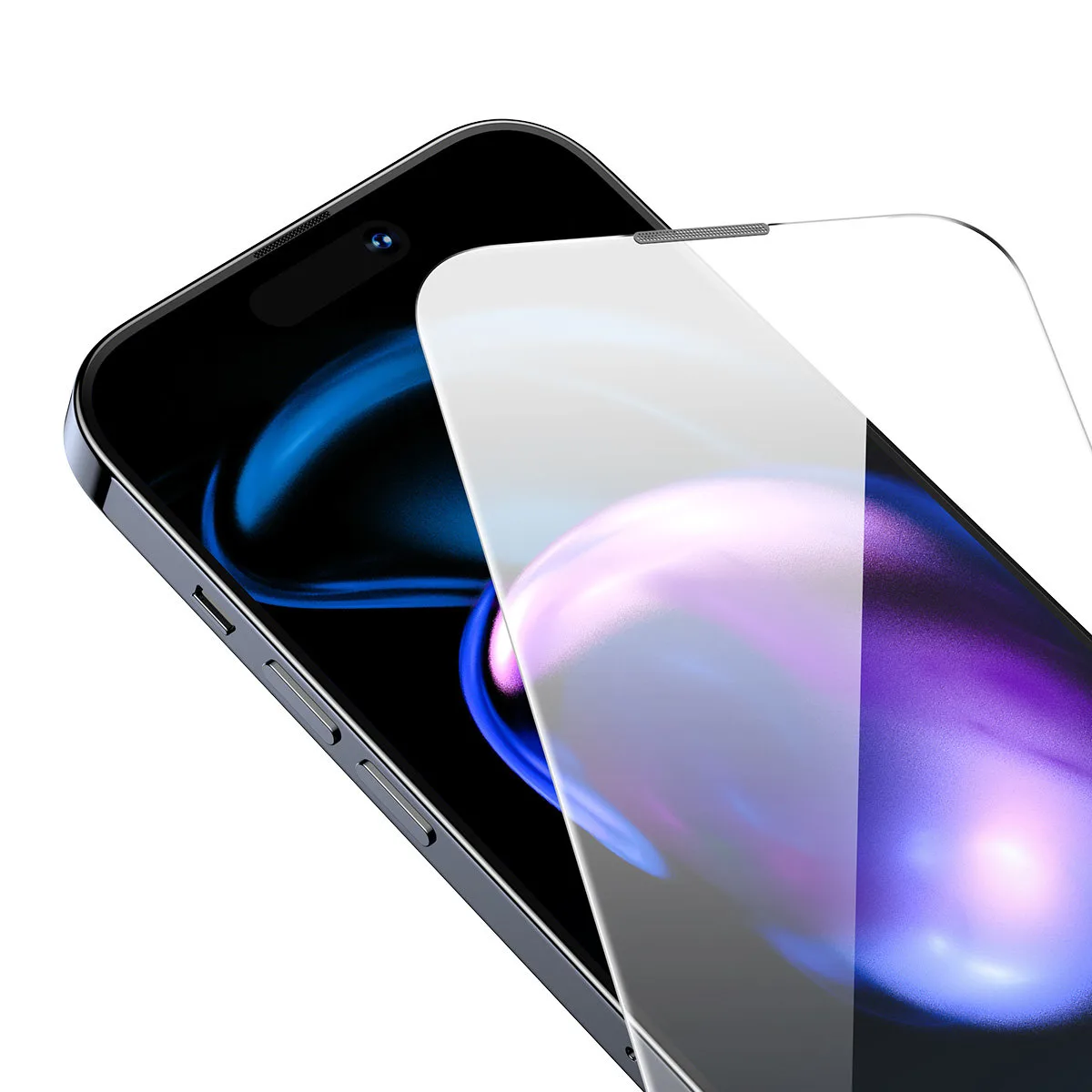 Kaljeno staklo za cijeli zaslon za iPhone 14 Pro s poklopcem za zvučnike od 0,3 mm 7