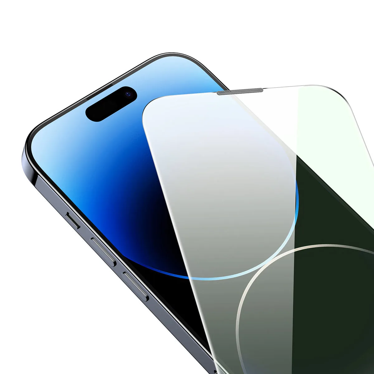 0,3 mm kaljeno staklo za cijeli zaslon za iPhone 14 Pro Max s filtrom plavog svjetla 7