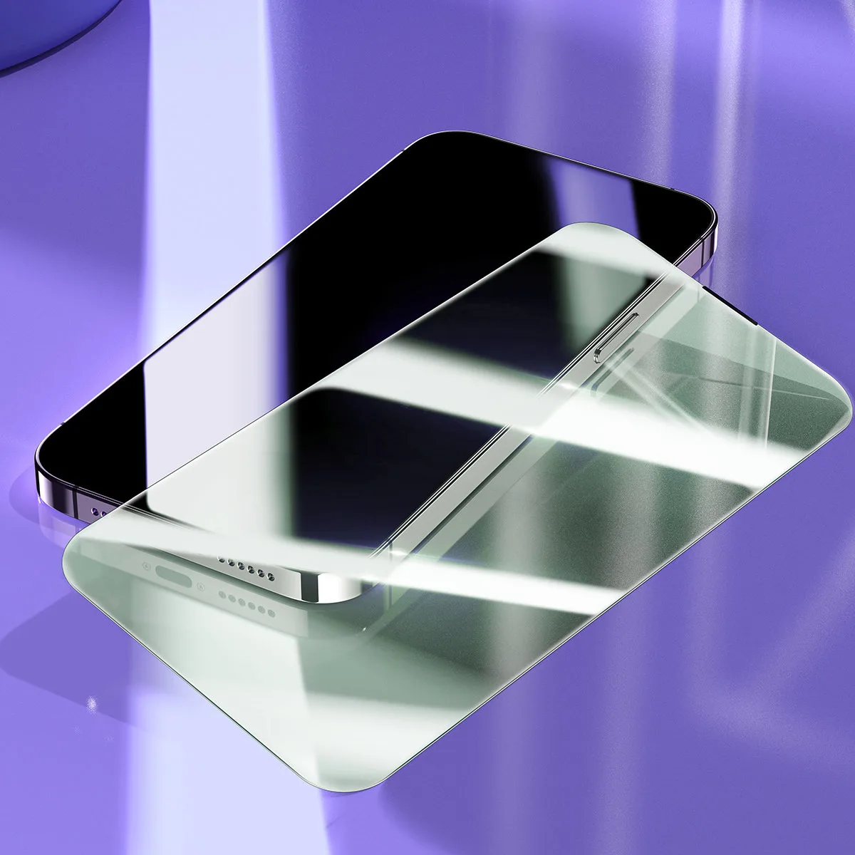 0,3 mm kaljeno staklo za cijeli zaslon za iPhone 14 Pro Max s filtrom plavog svjetla 9