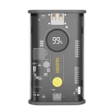 K16Pro 20000mAh Power Bank USB-A USB-C 22,5W PD Fekete