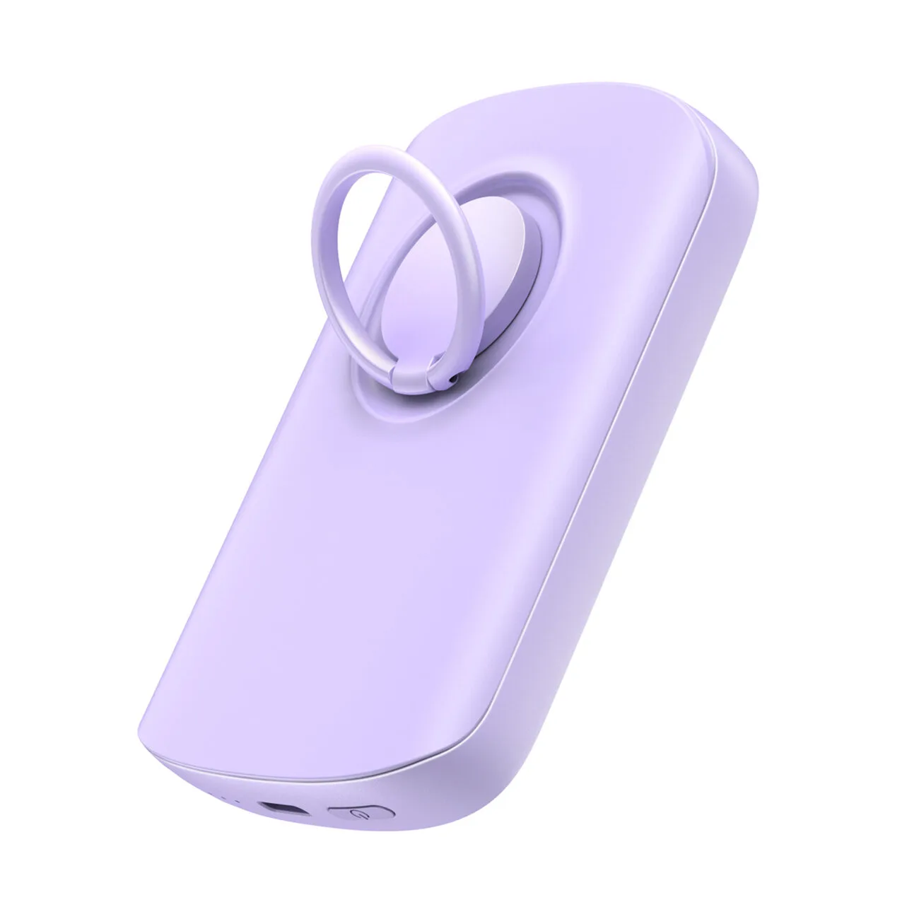 Baterie externă wireless de 6000 mAh cu încărcător inductiv MagSafe de 20 W, violet 3