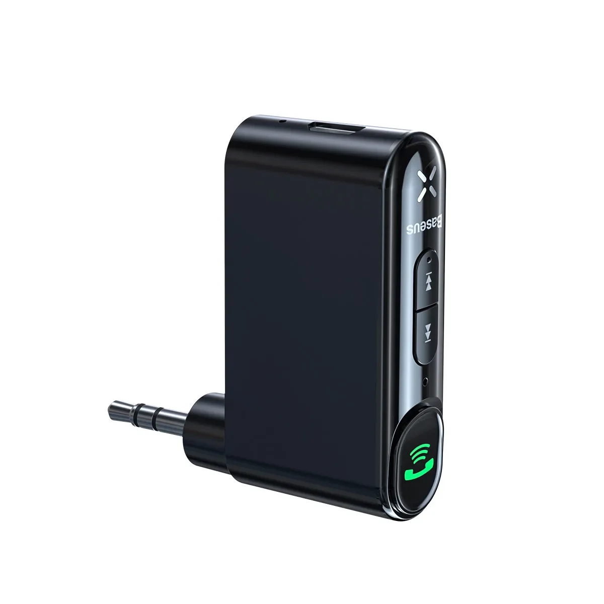 Bluetooth-Autosender mit 3,5-mm-AUX-Miniklinke, Overseas Edition, Schwarz