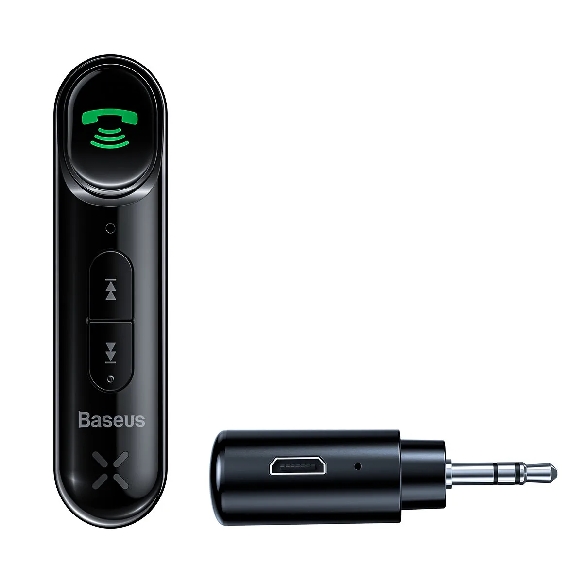 Bluetooth-Autosender mit 3,5-mm-AUX-Miniklinke, Overseas Edition, Schwarz 4