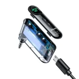 Bluetooth-Autosender mit 3,5-mm-AUX-Miniklinke, Overseas Edition, Schwarz 5