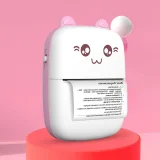 Mini Cat thermal label printer, print from phone via Bluetooth, Fun Print, pink 2