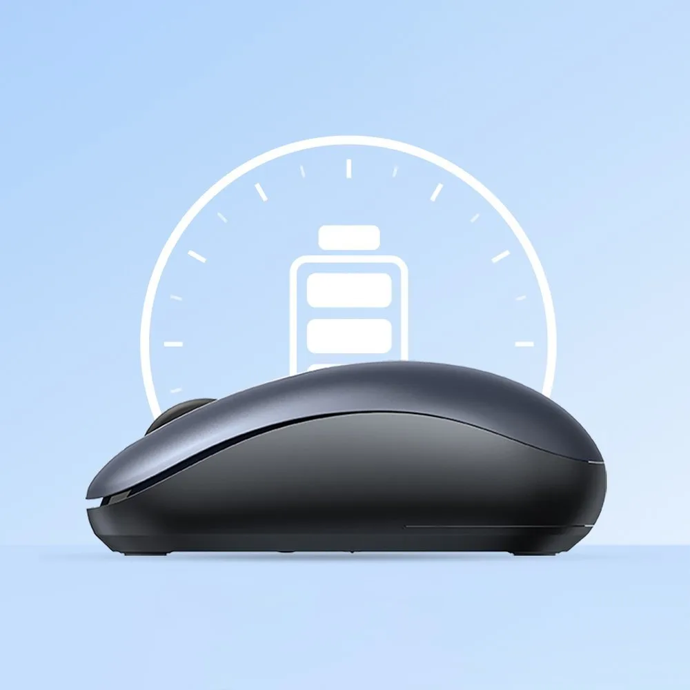 Mouse wireless USB de 2,4 GHz, albastru închis 8